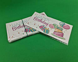 Конверт для грошей "Happy Birthday" 2 10 шт/уп.