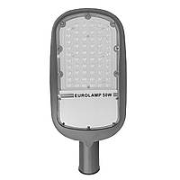 Eurolamp вуличний плоский 50W 5000K світлодіодний світильник (led ліхтар)