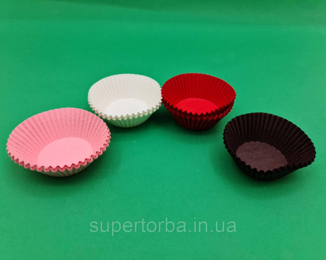 Тартолетка для чізкейк "Кругла мікс"D45 H26 (100шт)/6а/ (1 уп.), фото 1