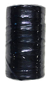 Нитка універсальна плоска вощена для ручного шиття підошви, взуття, шкіри Coats 1,0мм 100м. Темно синій 10