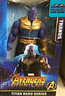 Фигурка AVENGERS супергерой Мстители Марвел Супергерой танос THANOS світло  30 см