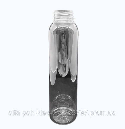 Пляшка без кришки 500 мл з широким горлом 38 мм, упаковка 200 шт, (4,70 грн/шт)