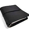 Блокнот чорний мідорі Midori А6 шкіряний натуральна шкіра м'яка шкіра, фото 6