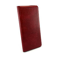 Чехол для Samsung Galaxy S21 Ultra, G998 книжка Gelius противоударный боковой с подставкой красный