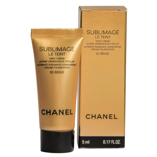 Тональный крем-уход Chanel Sublimage Le Teint Ultimate Radiance Cream  Foundation №20 Beige (миниатюра 5 мл): продажа, цена в Киеве. Тональный  крем от MonStore - 1458410938