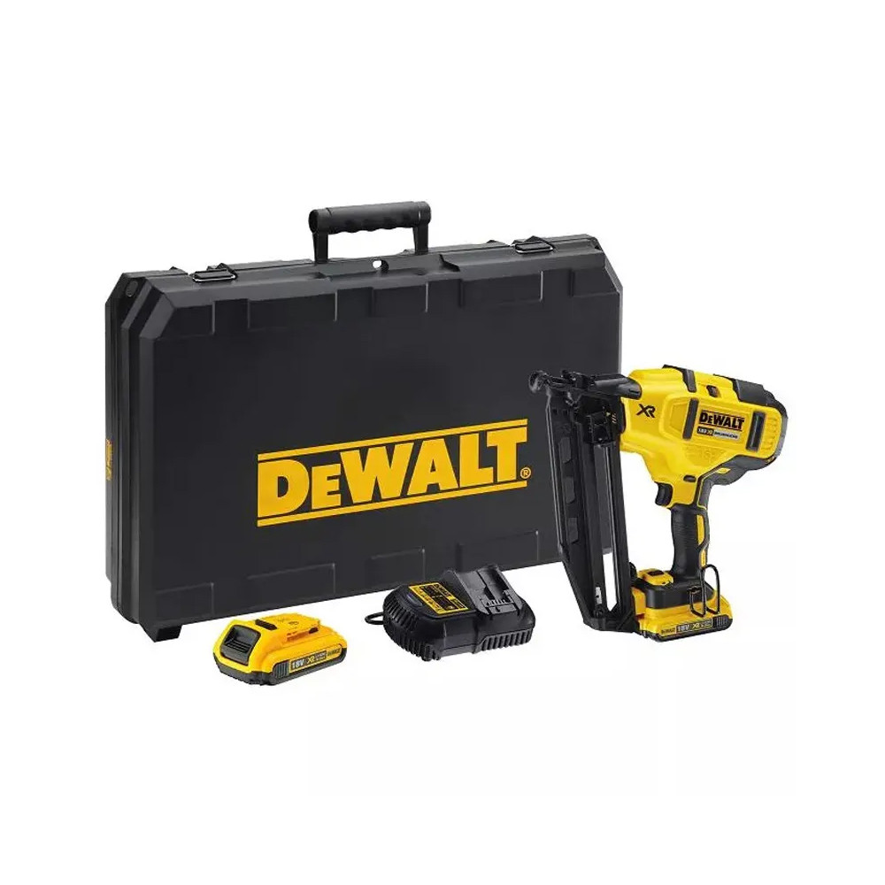 Пістолет цвяхів акумуляторний безщітковий DeWALT DCN662D2 (Мексика)