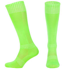 Гетри футбольні чоловічі Zelart Pro Action 600 розмір 40-45 Neon Green