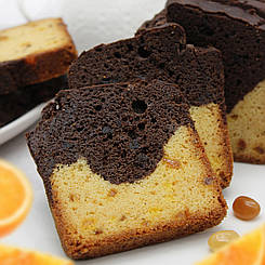 Кекс солодкі скибочки у поєданні двох видів тіста та легкого аромату апельсина 2кг TM Really ENJOY