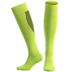 Гетри футбольні чоловічі Zelart Pro Action 512 розмір 40-45 Green-Black