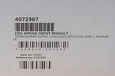 LESJOFORS (Швеція) 4072987 — Передня пружина на Renault Grand Scenic 3, фото 3