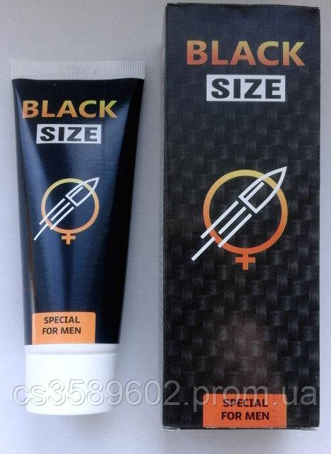 Крем-гель Black Size (Блек Сайз) — ефективний засіб для збільшення статевого члена у домашніх умовах