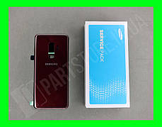 Кришка Samsung G965 Burgundy Red S9 Plus (GH82-15724F) сервісний оригінал