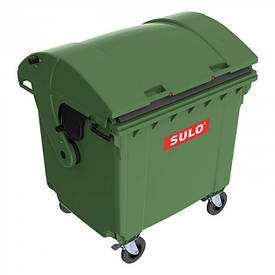 Пластиковий сміттєвий контейнер зі сферичною кришкою, Sulo 1100 л