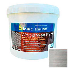 Фарба для дерева WOOD WAX PRO безбарвна база Bionic-House 10 л Білий Мармур