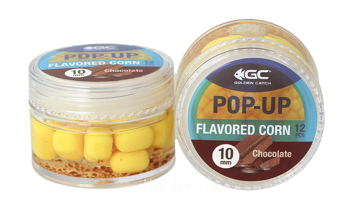 Кукурудза в діпі GC Pop-Up Flavoredd 8мм(12шт)Chocolate, фото 1