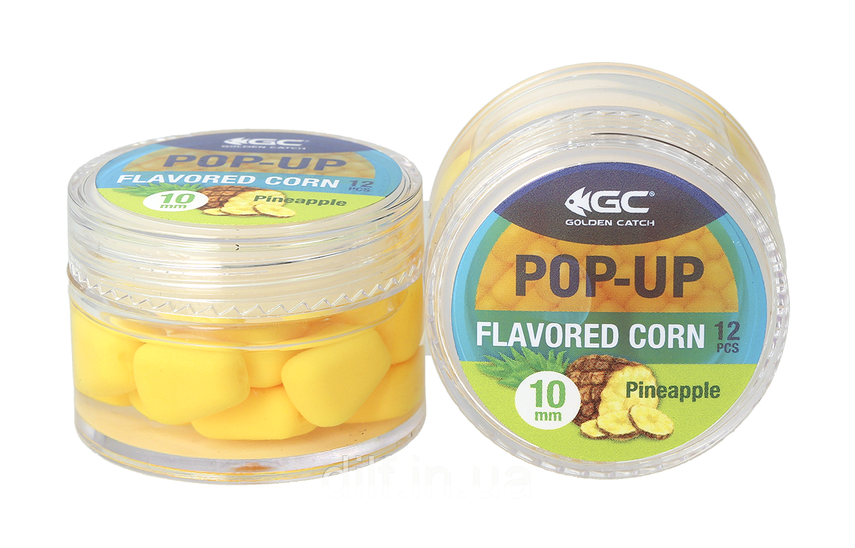 Кукурудза в діпі GC Pop-Up Flavoredd 8мм(12шт)Pineapple, фото 1