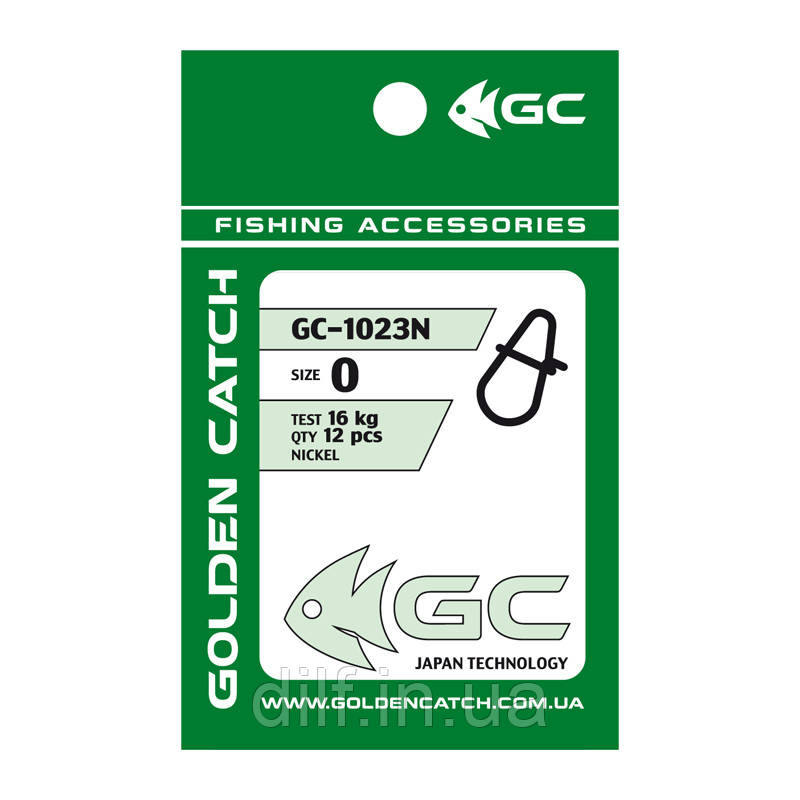 Застібка GC Wide Snap 1023SS №0 (12шт)