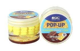 Кукурудза в діпі GC Pop-Up Triple Flavored(18шт)Chocolate