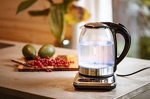 Скляний Чайник з підставкою (регулятор) Adler AD 1293