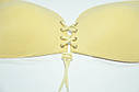 Силіконовий невидимий бюстгалтер Fly Bra Рush Up Beigе Size XL, фото 5