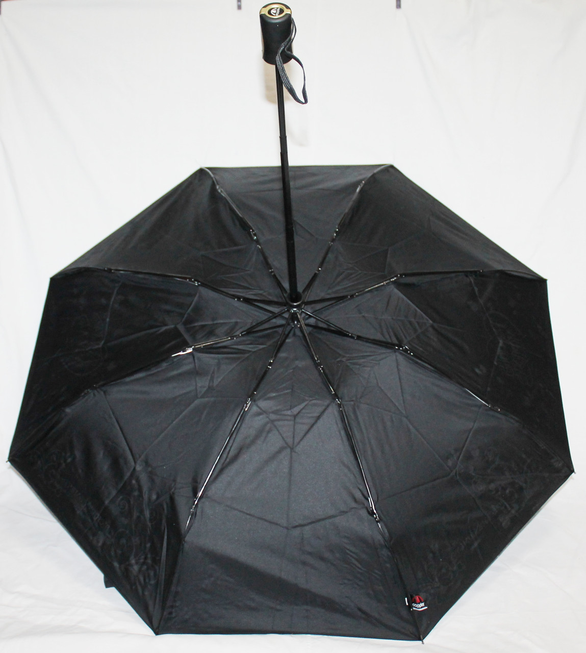 Зонт женский Doppler компактный анти-ветер полный автомат черный - фото 5 - id-p1458519377