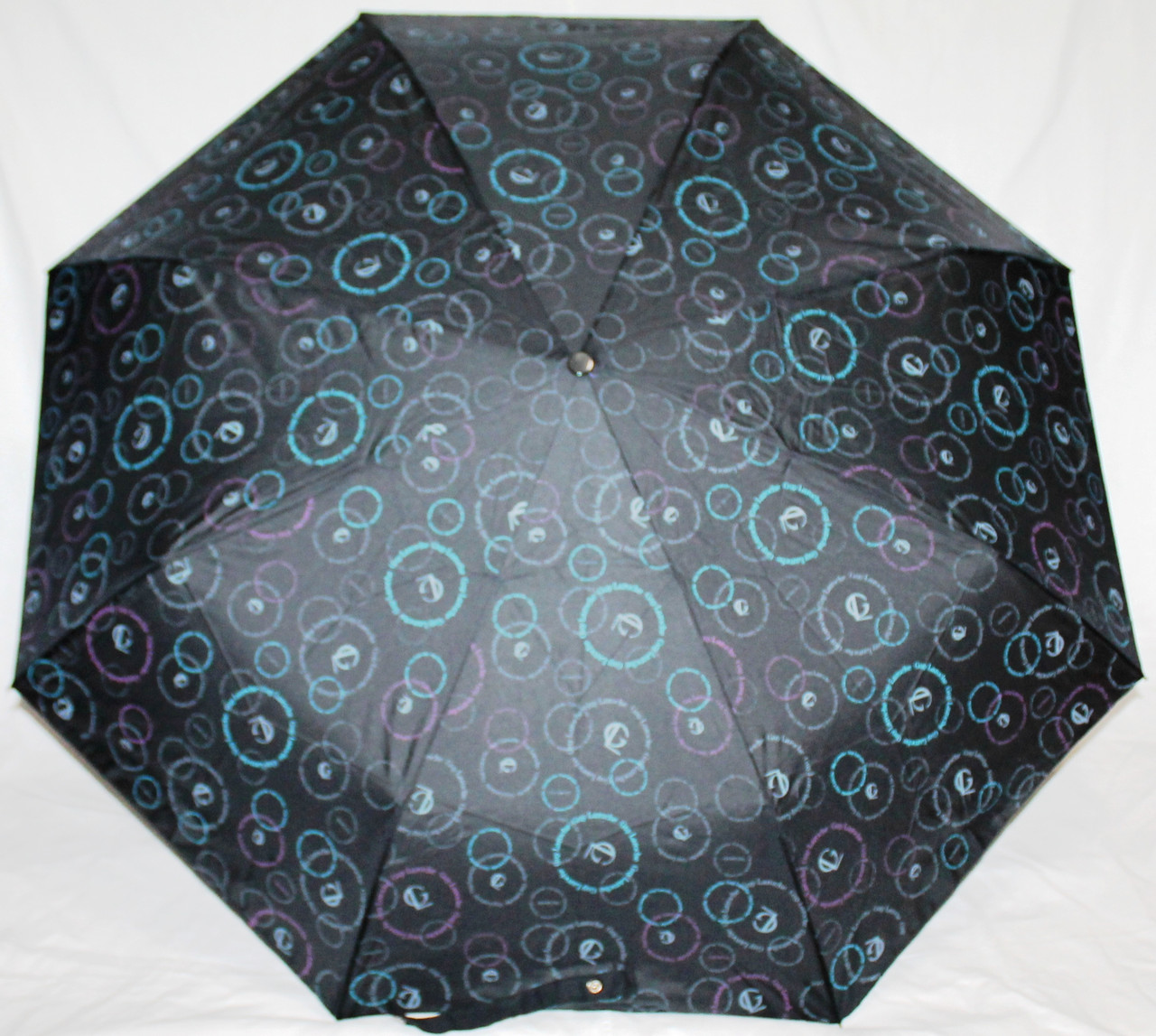 Зонт женский Doppler компактный анти-ветер полный автомат черный - фото 1 - id-p1458519377