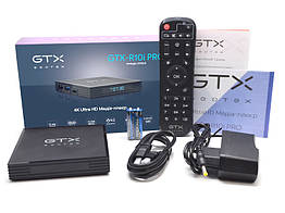 Медіаплеєр Geotex GTX-R10i PRO 2/16 (процесор Amlogic S905X3 Qunad Core ARM Сortex-A53 1.8 GHz, ОЗУ 2ГБ)