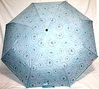 Зонт женский Doppler компактный анти-ветер полный автомат голубой