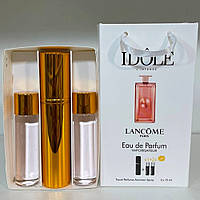 Женский мини парфюм Lancome Idole набор 3х15 мл