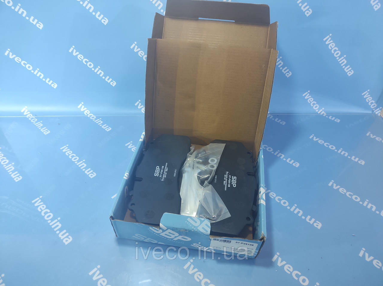 Колодки гальмівні дискові 29108 29087 BPW DAF XF95 IVECO STRALIS MB ACTROS SAF 5317002300 2992476 1617343