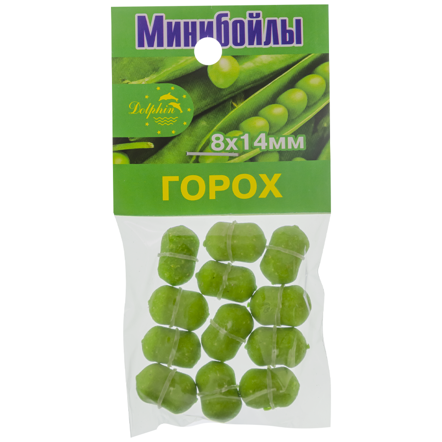 Міні-бойли Dolphin 8X14mm "горох"