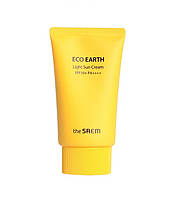 Солнцезащитный крем THE SAEM Eco Earth Light Sun Cream SPF50+/PA+++, 50g