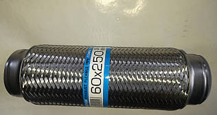 Гофра глушника 60х250 (3-шарова) EuroEx