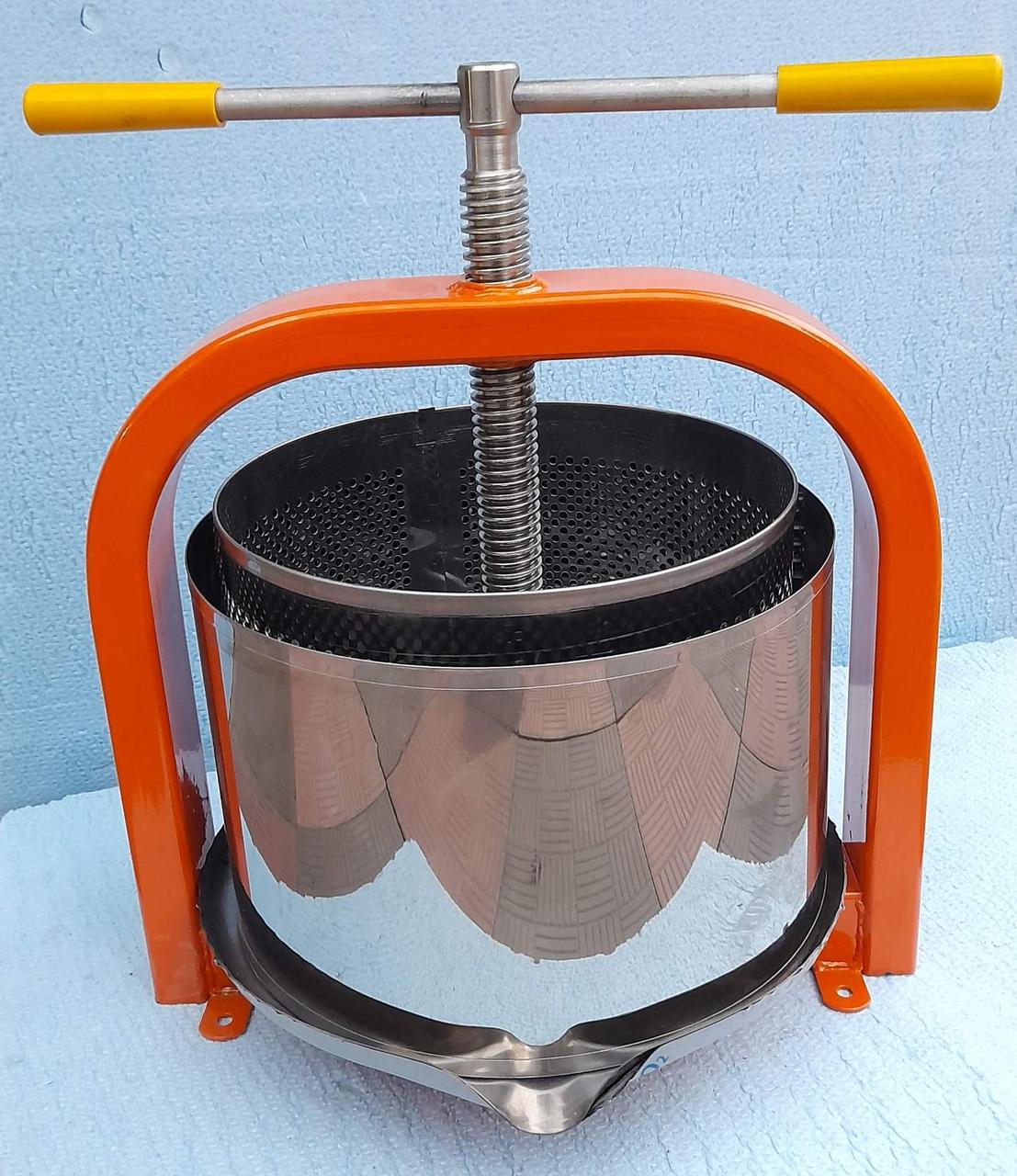 Прес для соку "ЛАН" із неіржавкої сталі 10 літрів/Вінниця, Україна/