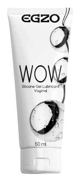 Універсальний силіконовий лубрикант EGZO Silicone "WOW", 50 мл, фото 1