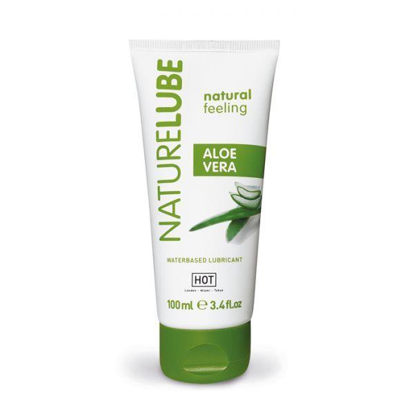 Лубрикант на водній основі Nature Lube Aloe Vera, 100 мл, фото 1