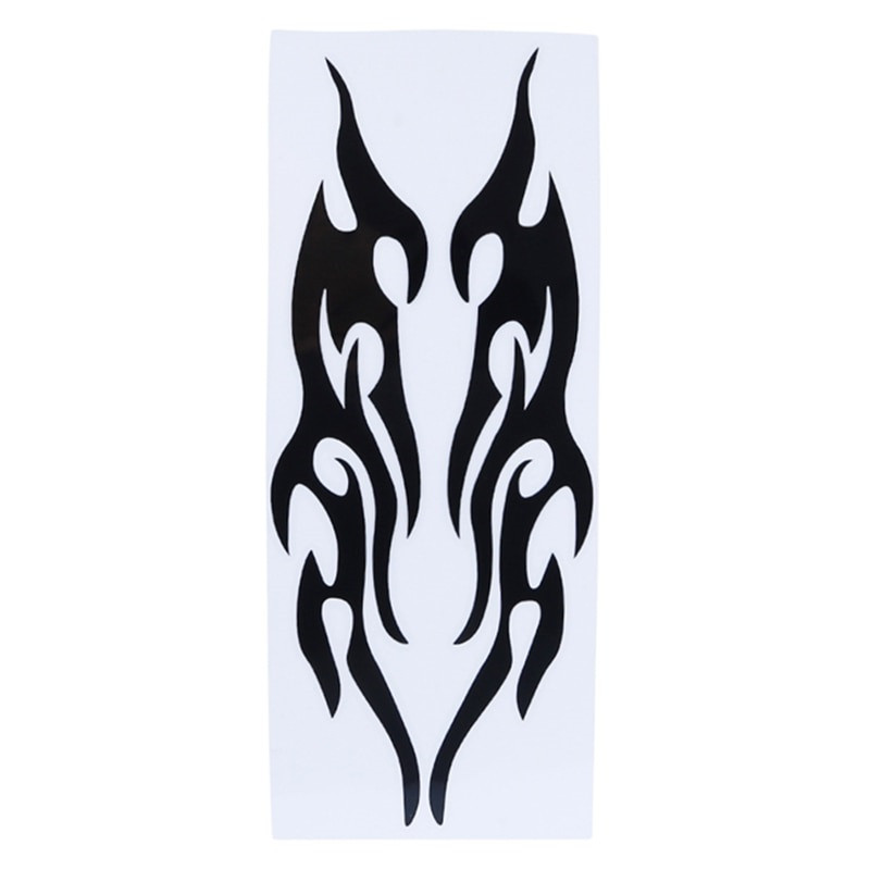 Наклейки для автомобіля вогонь. Наклейка полум'я. Стікери на бампер, бічні дзеркала. Прикраси авто. 2 шт набір