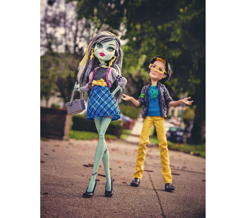 Набір ляльок Monster High "Пікнік на двох" — Френкі Штейн і Джексон Джекіл