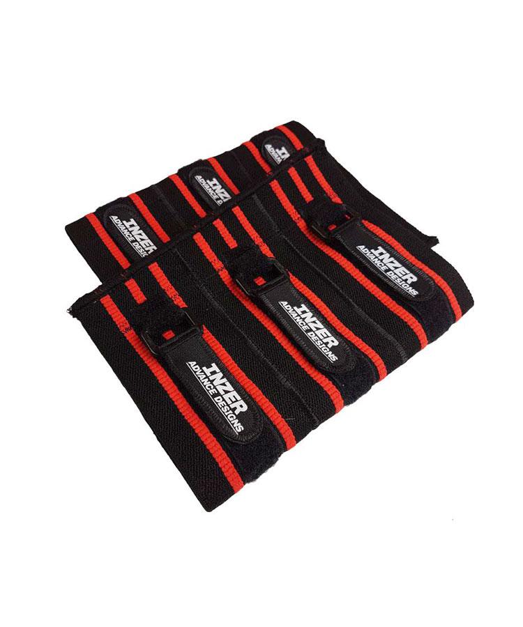 Inzer, Наколінник Knee Sleeves XT, Чорний/червоний, S, ціна 995 грн