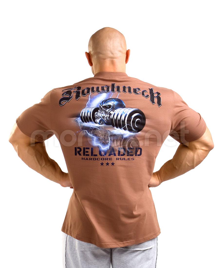 Silberrucken, Футболка MR21 Roughneck Reloaded коричневий, Коричневий, M