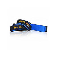 Ronnie Coleman, Лямки RCSS Lifting Straps черные \ синие 45 см х 4 см