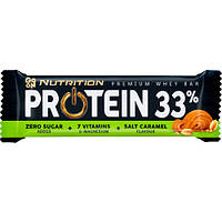 Go On Nutrition, Протеиновый батончик Protein Bar 33%, 50 грамм Salted Caramel, Соленая карамель, 50 грамм