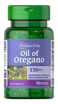 Спеціальний продукт Puritan's Pride Oil of Oregano Extract 1500 mg 90 капсул (4384301626)