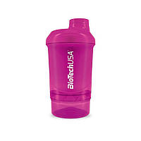 Biotech USA, Спортивний шейкер Wave+ Nano Shaker 300ml (+150ml) Magic Magenta