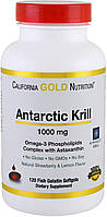 Специальный продукт California Gold Nutrition RIMFROST Antarctic Krill Oil with Astaxanthin 1000 мг 120 капсул