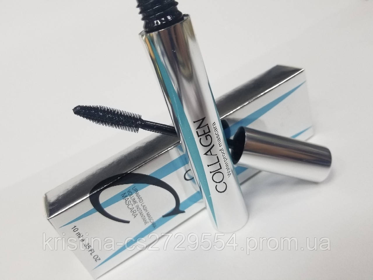 Туш для вій Enough Collagen Volume Mascara Waterproof фото эноуч колаген водостійка корейська