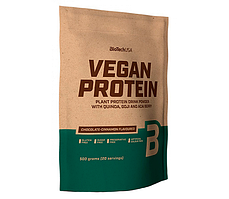 Biotech USA, Протеїн Веганський Vegan Protein, 500 грамів, Шоколад із корицею, 500 грамів