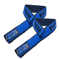 Power System, Лямки для тяги на запястья PS-3401 Lifting Straps Duplex Black/Blue