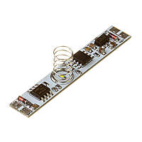 Диммер 12V 5A 60W для LED стрічки в профіль, вимикач сенсорний з можливість регулювання яскравості світла