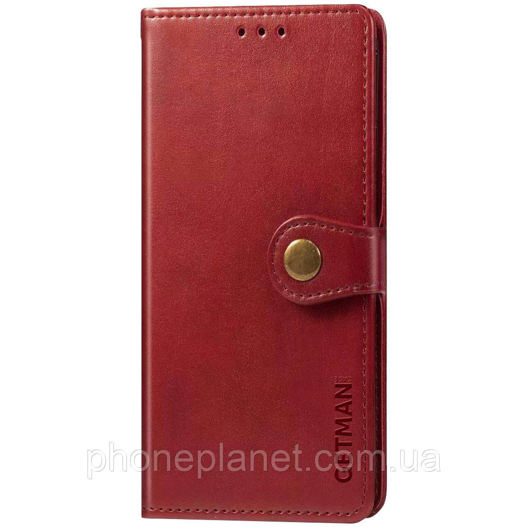 Шкіряний чохол-книжка GETMAN Gallant (PU) для Xiaomi Redmi Note 10 5G/Poco M3 Pro